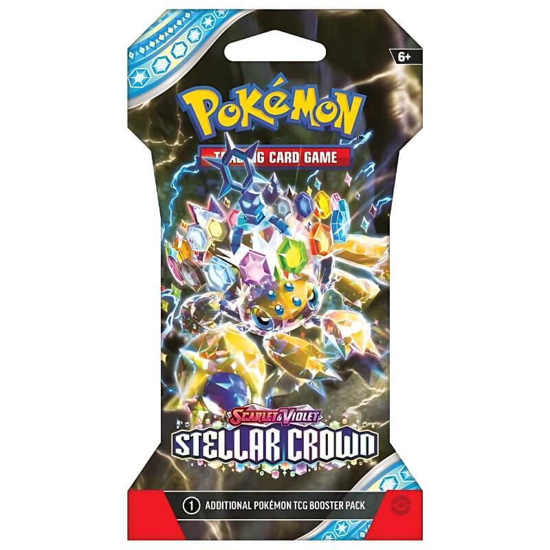 Pokemon Stellar Crown Sleeved Booster - LIVEopenen.nl
