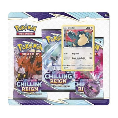 Pokemon Chilling Reign  3-Pack Blister