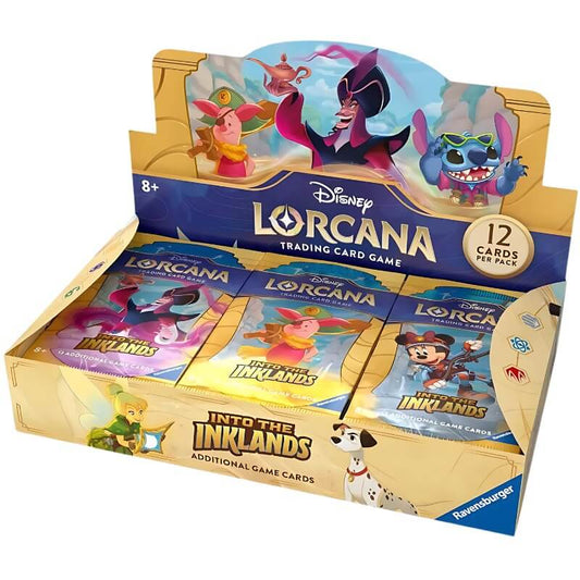 Disney Lorcana Into The Inklands Boosterbox - LIVEopenen.nl