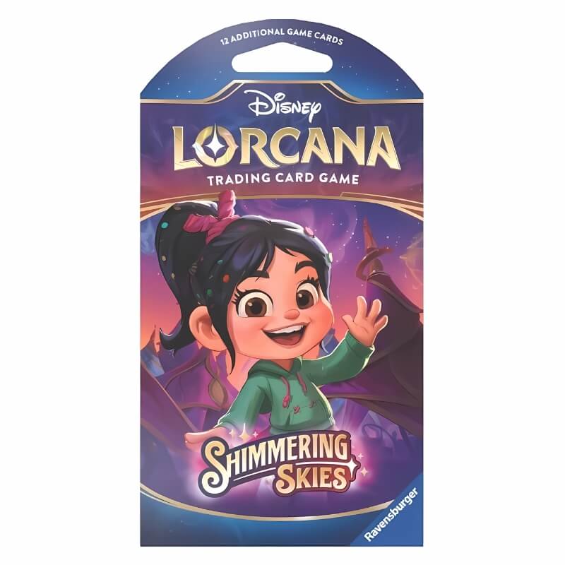 Disney Lorcana Shimmering Skies Sleeved Boosterpack - LIVEopenen.nl