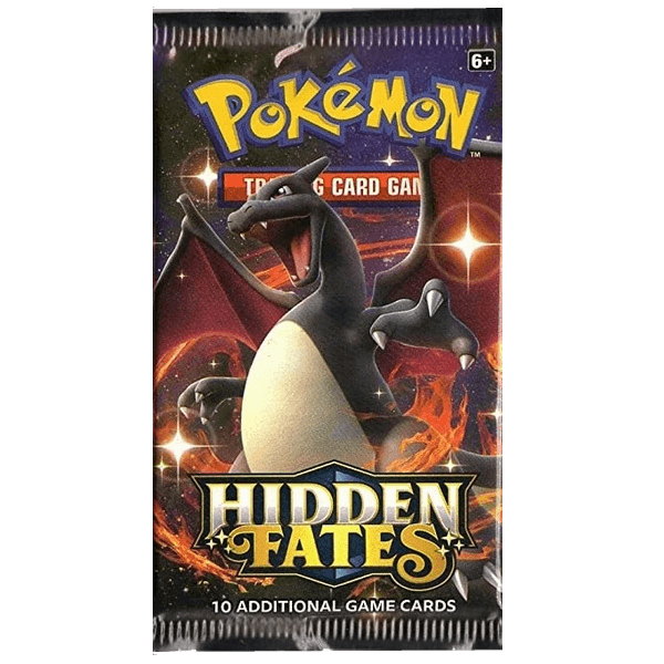 Pokemon Hidden Fates Booster Pack - Shiny Pokémon kaarten