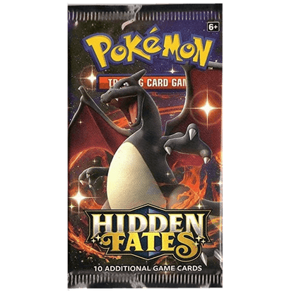 Pokemon Hidden Fates Booster Pack - Shiny Pokémon kaarten