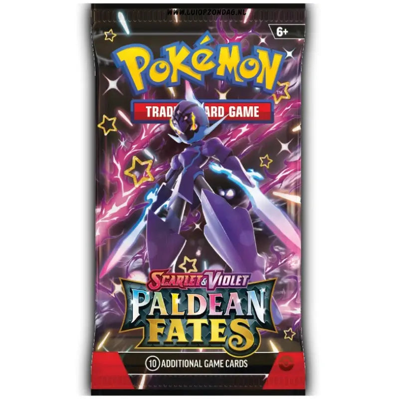 Pokemon Paldean Fates Booster Pack live geopend op Twitch, YouTube en TikTok