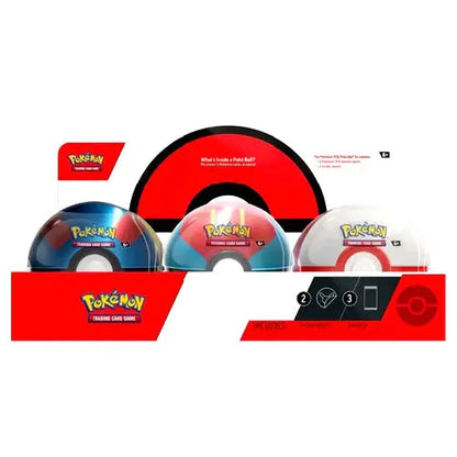 PokeBall Tins 2023 Display