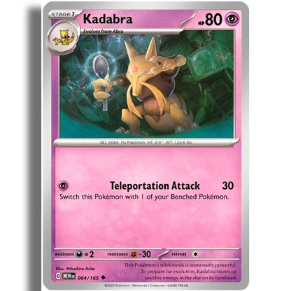 Pokemon 151 Alakazam EX Collection - Pokémon TCG kaarten