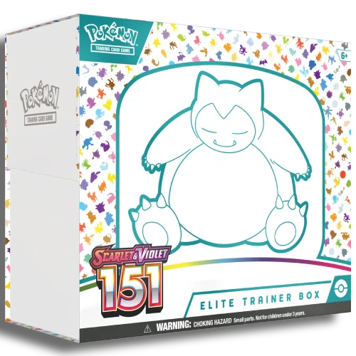 Pokemon 151 Elite trainer box Snorlax