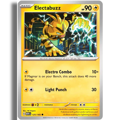 Pokemon 151 Electrabuzz 