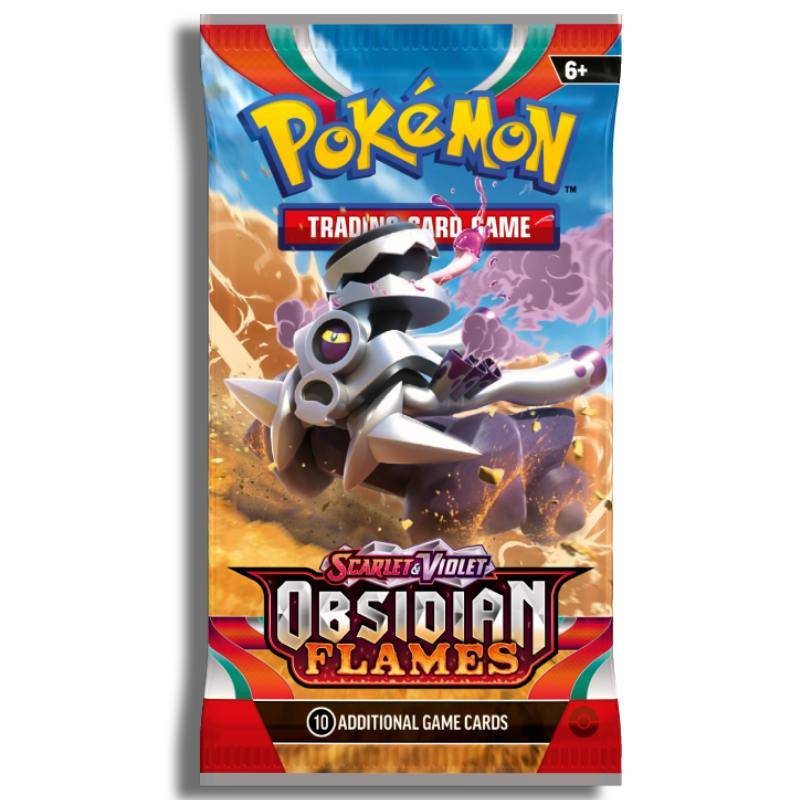 Revaroom Booster pack koop je bij luiopzondag.nlPokemon Obsidian Flames Booster Pack live geopend op Twitch, YouTube en TikTok