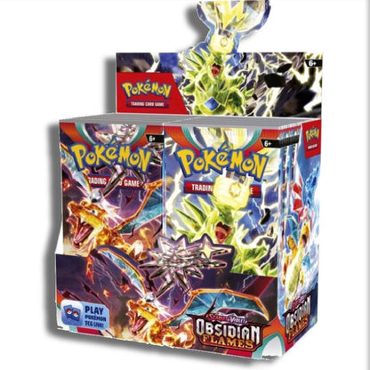 Pokemon booster box kopen van Obsidian Flames met 36 Pokemon booster packs