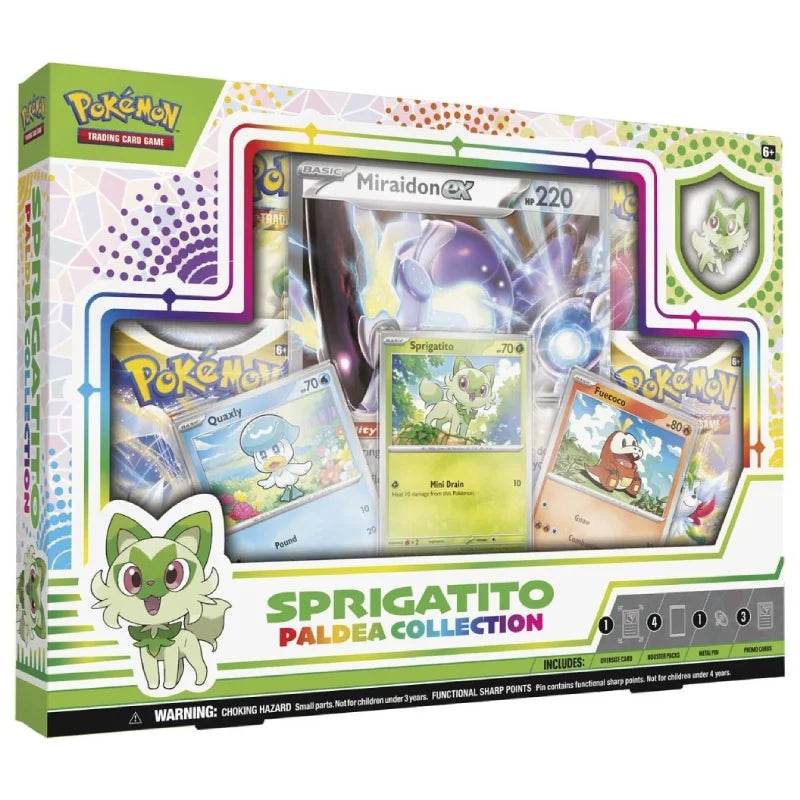 Pokemon Paldea Collection Sprigatito