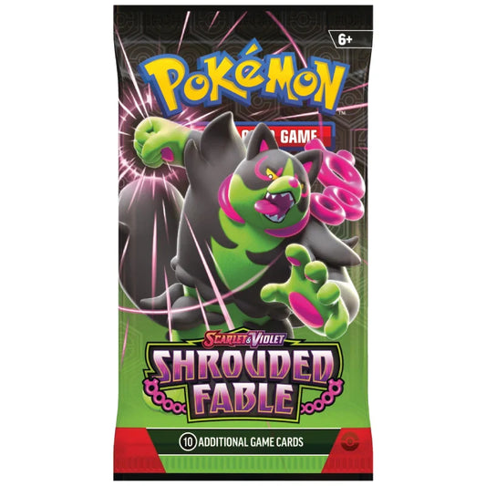 Pokemon Shrouded Fable booster pack LIVEopenen.nl