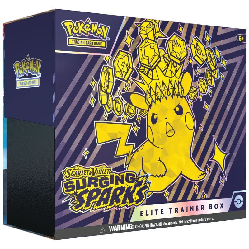  Pokemon Surging Sparks Elite Trainer Box - Luiopzondag.nl