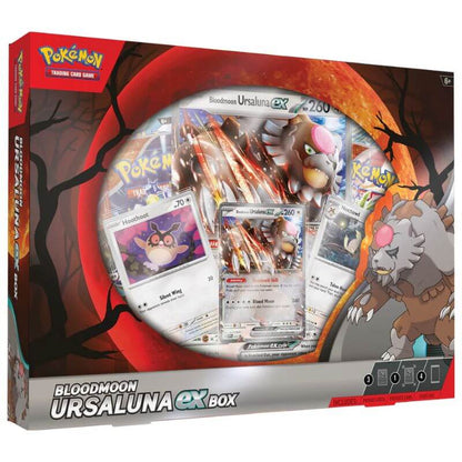 Pokémon TCG Bloodmoon Ursaluna ex Box - Luiopzondag.nl