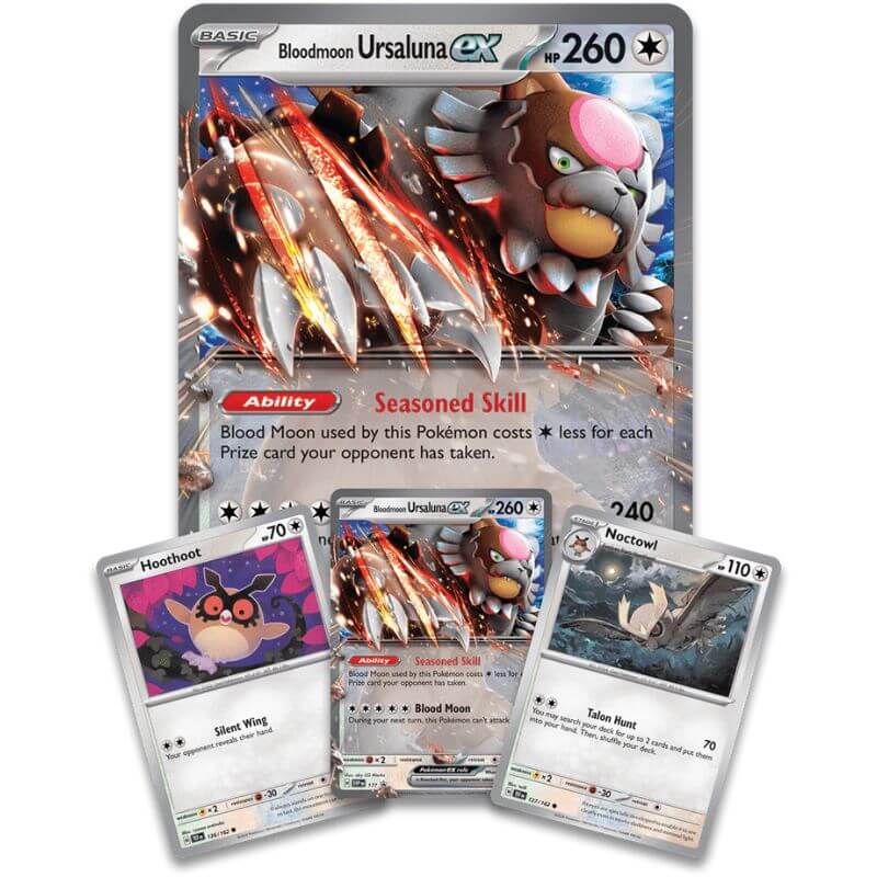 Pokemon TCG Bloodmoon Ursaluna ex Box Promo - Luiopzondag.nl