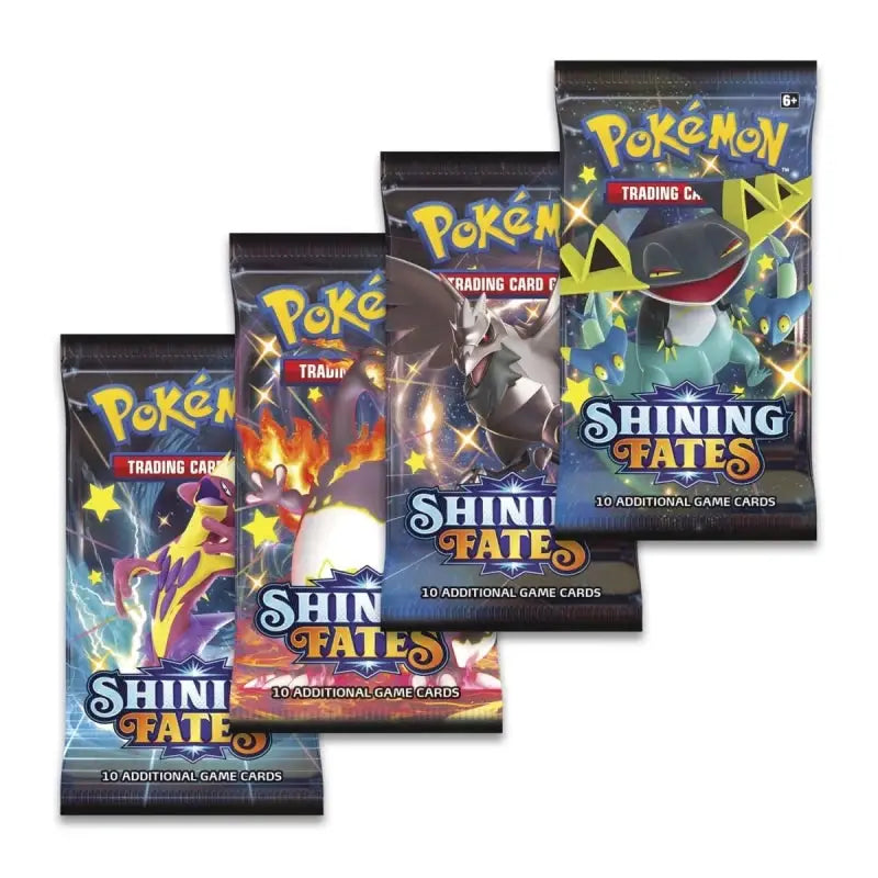 Shining Fates Pikachu V Box booster packs