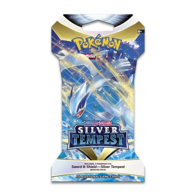 Silver tempest Sleeved Booster pack