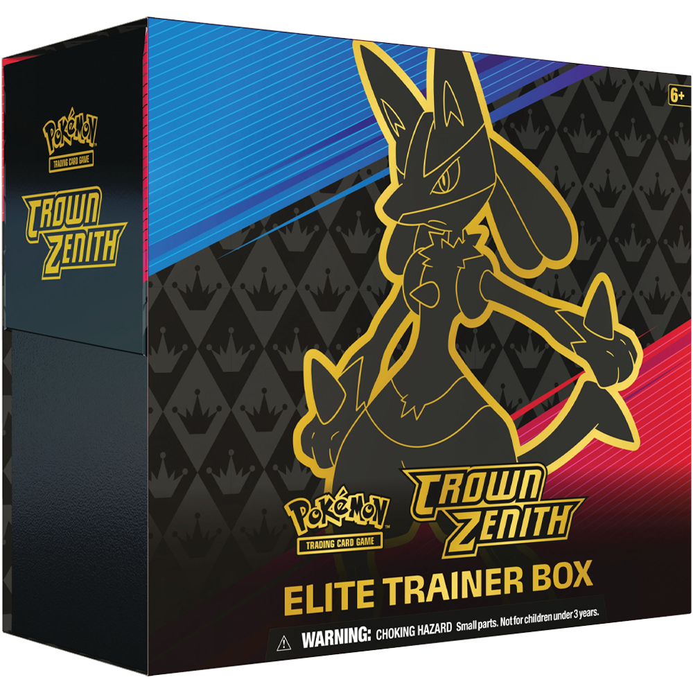 Pokemon Crown zenith pokemon kaarten Elite trainer box Luiopzondag.nl