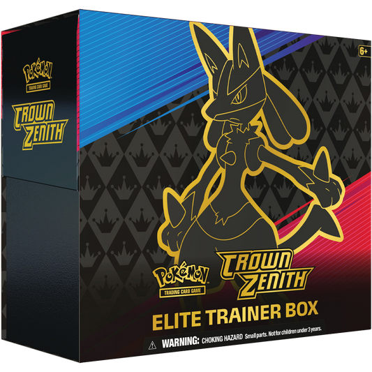 Pokemon Crown zenith pokemon kaarten Elite trainer box Luiopzondag.nl