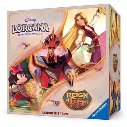 Disney Lorcana Reign of Jafar Illumineer's Trove met inhoud