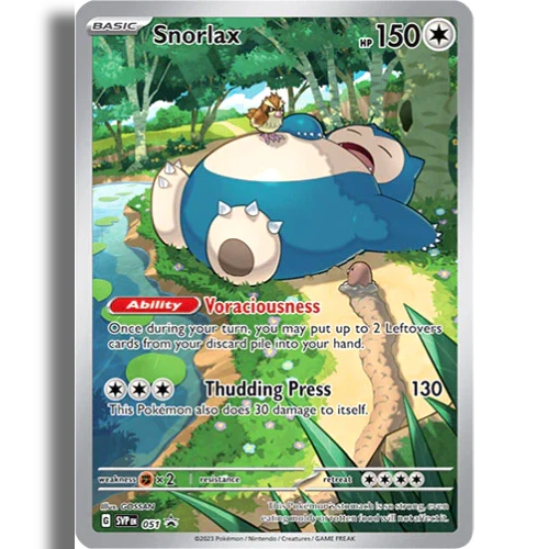 Pokemon 151 Snorlax Promo