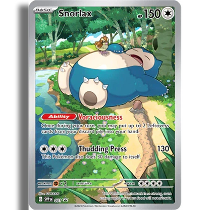 Pokemon 151 Snorlax Promo