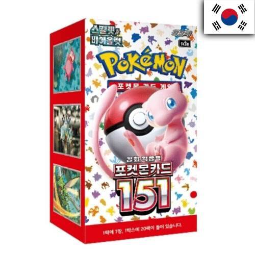 Pokemon 151 booster box Koreaans