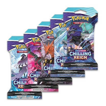 5 Chilling Reign Sleeved Boosters